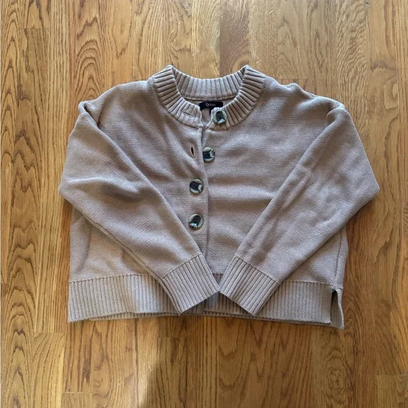 EUC! | Quince 100% Cotton Cardigan in Camel | Size XS - Picture 2 of 6